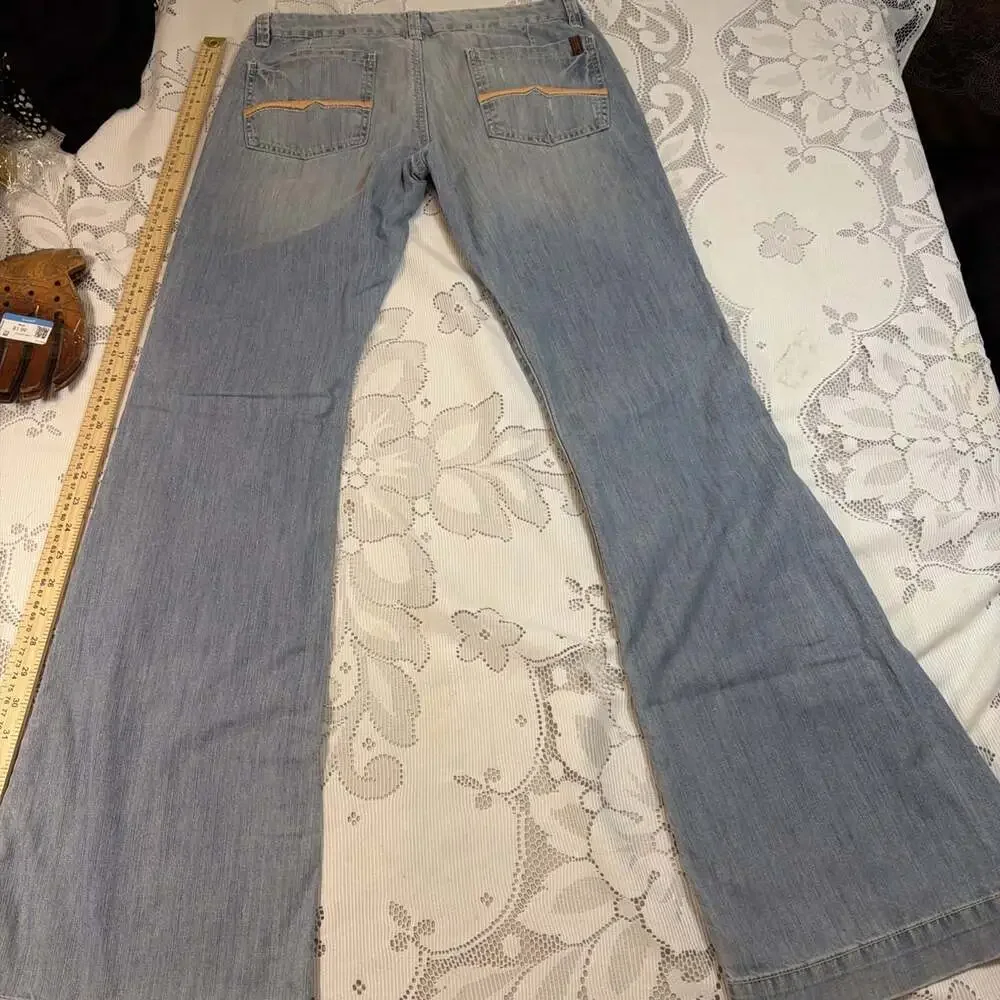 Buffalo David Bitton ‘Beauty’ Straight Leg Jeans Women's W28”/L31” Faux Selvedge